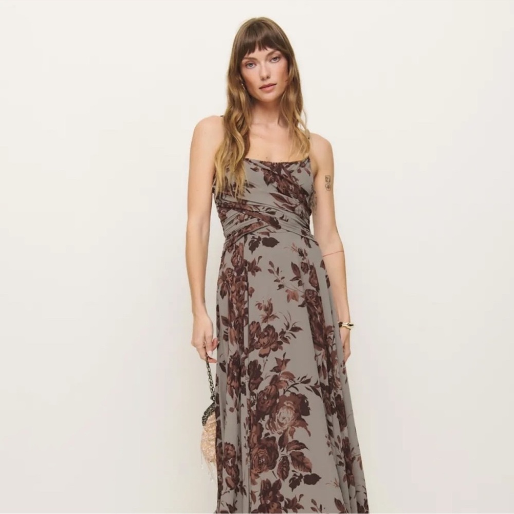 Reformation Raina Dress- Tempest